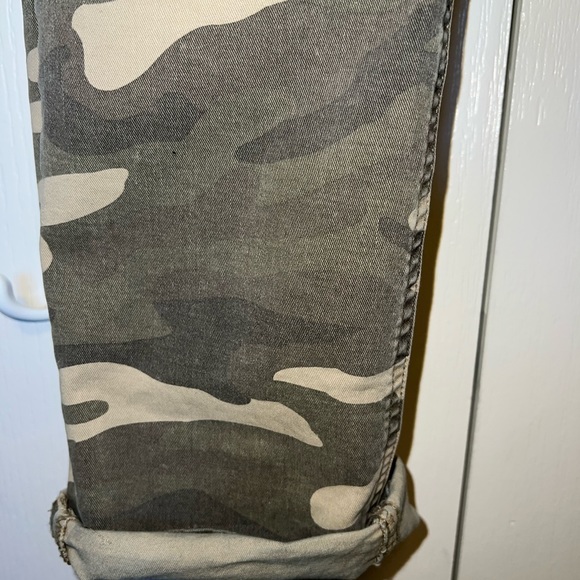 Silver Beau High Rise Slim Camo Pants - Picture 2 of 10